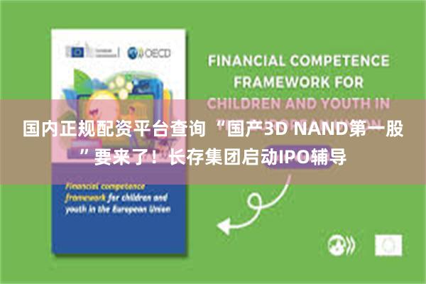 国内正规配资平台查询 “国产3D NAND第一股”要来了！长存集团启动IPO辅导