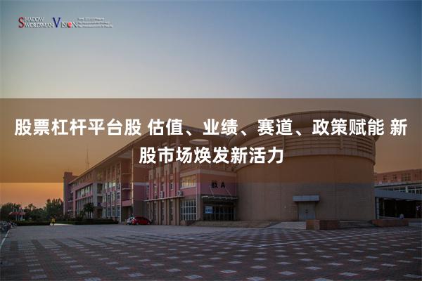 股票杠杆平台股 估值、业绩、赛道、政策赋能 新股市场焕发新活力