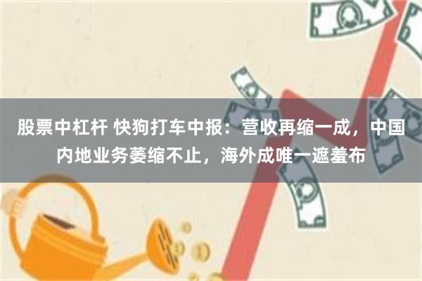 股票中杠杆 快狗打车中报：营收再缩一成，中国内地业务萎缩不止，海外成唯一遮羞布