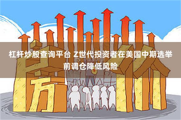 杠杆炒股查询平台 Z世代投资者在美国中期选举前调仓降低风险